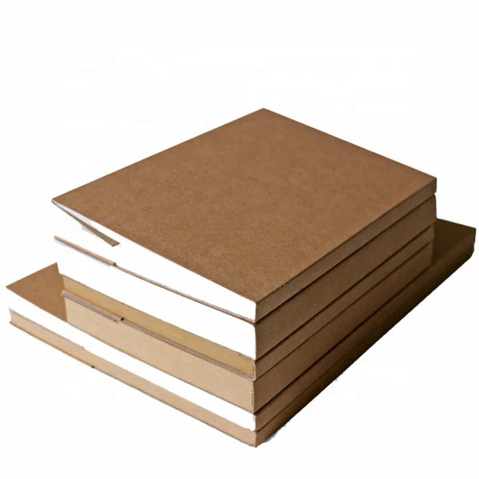 Full Kraft Paper Diary Sketch Blank Journals Custom logo Notebook