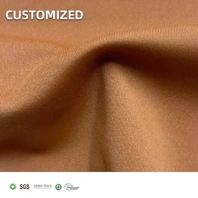 Anti-pill Sustainable Double Faced Stretch Plain 85% Polyester 15% Spandex Fabric for Bedding