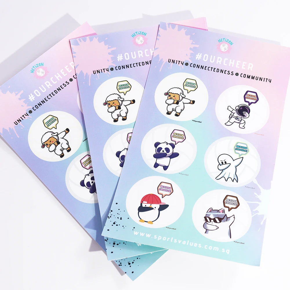 Personalized Printing Waterproof Adhesive Brand Logo Label Vinyl Die Cut Stickers Custom Kiss Cut Sticker Sheets