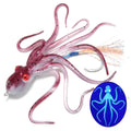 Spinpoler 110g 150g 200g TPE Soft Octopus Fishing Lure Jigging Hook Jig Head Big Game Sea Fishing With Heavy Jigging Hook