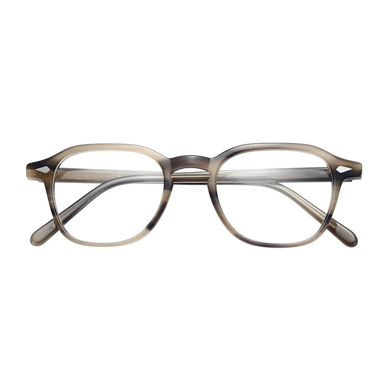 Classic Square Anti-Blue Rays Myopia Eyeglasses Optical Spectacle Frames Acetate Eyewear Diamond Face Shape Match
