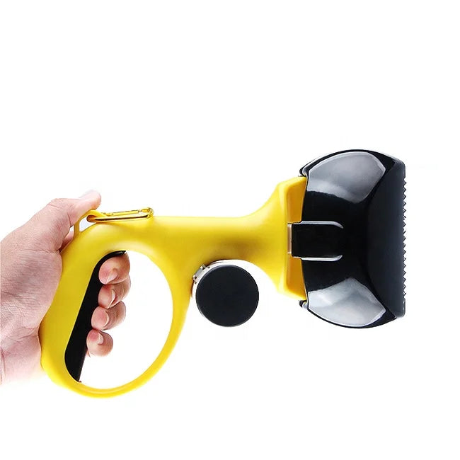 Quality 2 in 1 Portable Dog Poop Scooper With Poop Bag Dispenser Outdoor Handy Pet Waste Picking Cleaning Tools MegaBDM