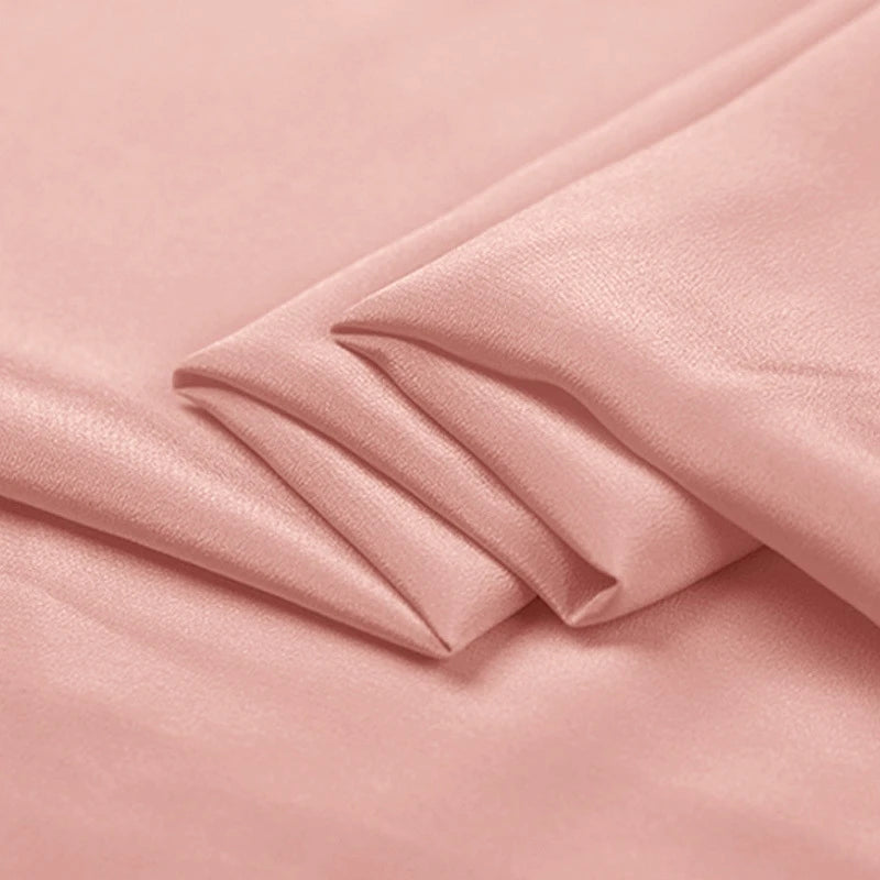 Natural Silk Satin Hijabs Pleated 100 Silk Crepe De Chine Silk Crepe Fabric for Dress Scarf