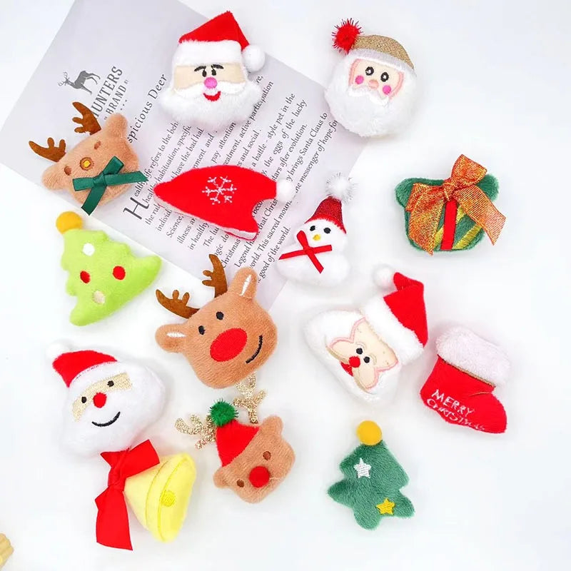 Wholesale DIY Cartoon Hair Clip Hair Clip Accessories for Christmas Decoration Christmas HairPin Accessories