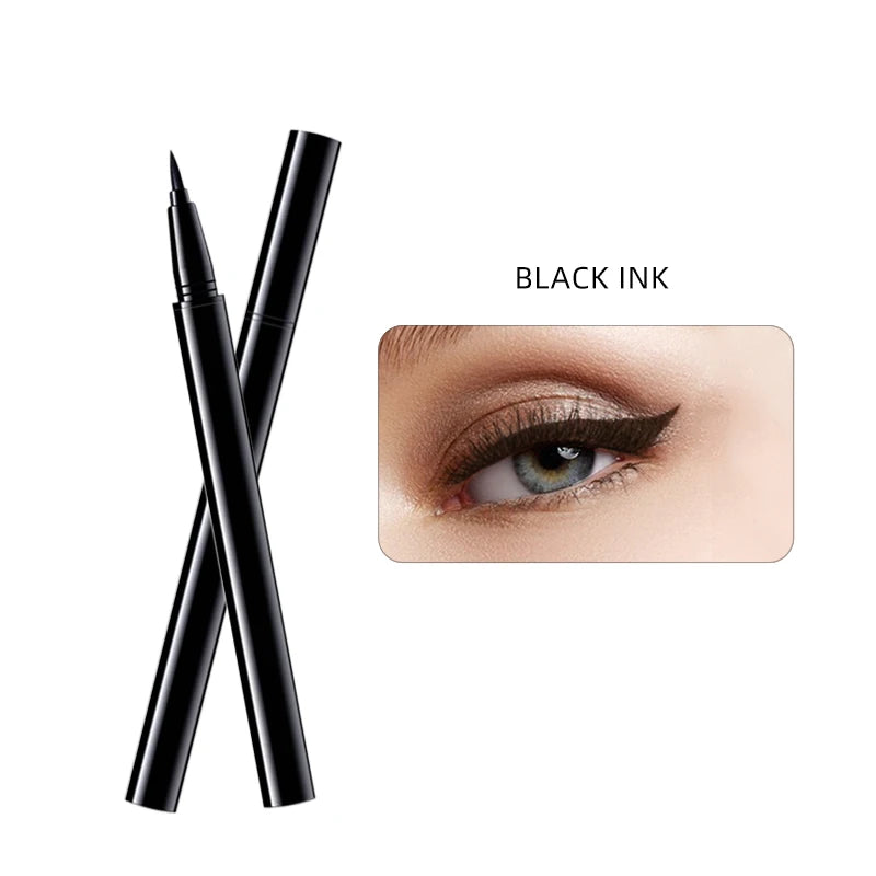 Advanced Black Liquid Eyeliner Felt Tip Eyeliner Waterproof and Very Fine Chemical Ingredient for Eye Use