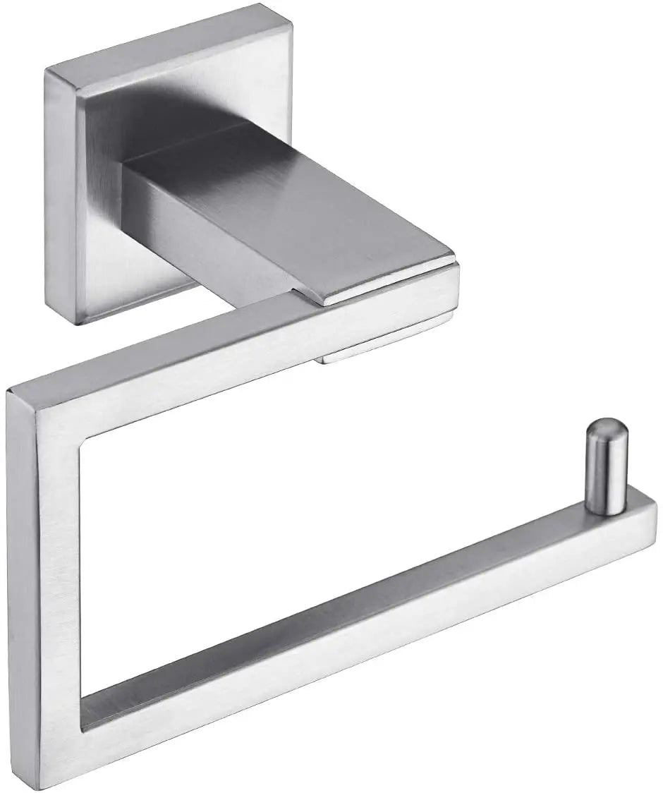 OEM Tissue Holder Wholesale Rack Holder Rod Metal Matte Black Toiler Tower Toilet Paper Wall Mount