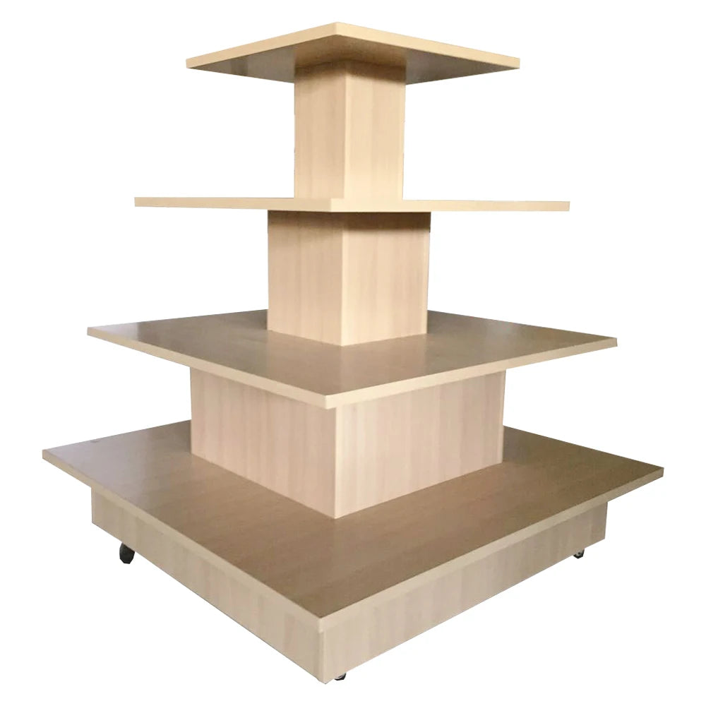 Keway Multi-functional Cosmetic Maternal and Child Red Wine Toy Shelves Circle square Gondola Display Shelf