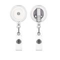2023 New Fashion  Retractable Nurse Badge Reel Clip Badge Holder Students Doctor ID Card Holder