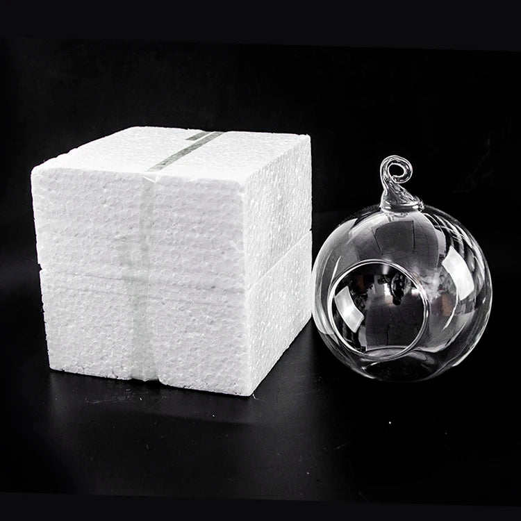 Guangzhou Cheap Wholesale Hanging Glass Vase Flower Vase Planter Terrarium Custom Container Vases Pot for Wedding Decor