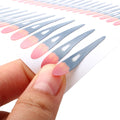 Pre-cut Fly Tying Wings Synthetic Jungle Cock Substitute Feathers Sheet 4 Sizes Wet Fly Salmon Patterns