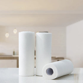 Hot Sale Super Oil Absorbent Disposable Cloth Towel Dining Table Kitchen Cleaning Tissue Lazy Rag