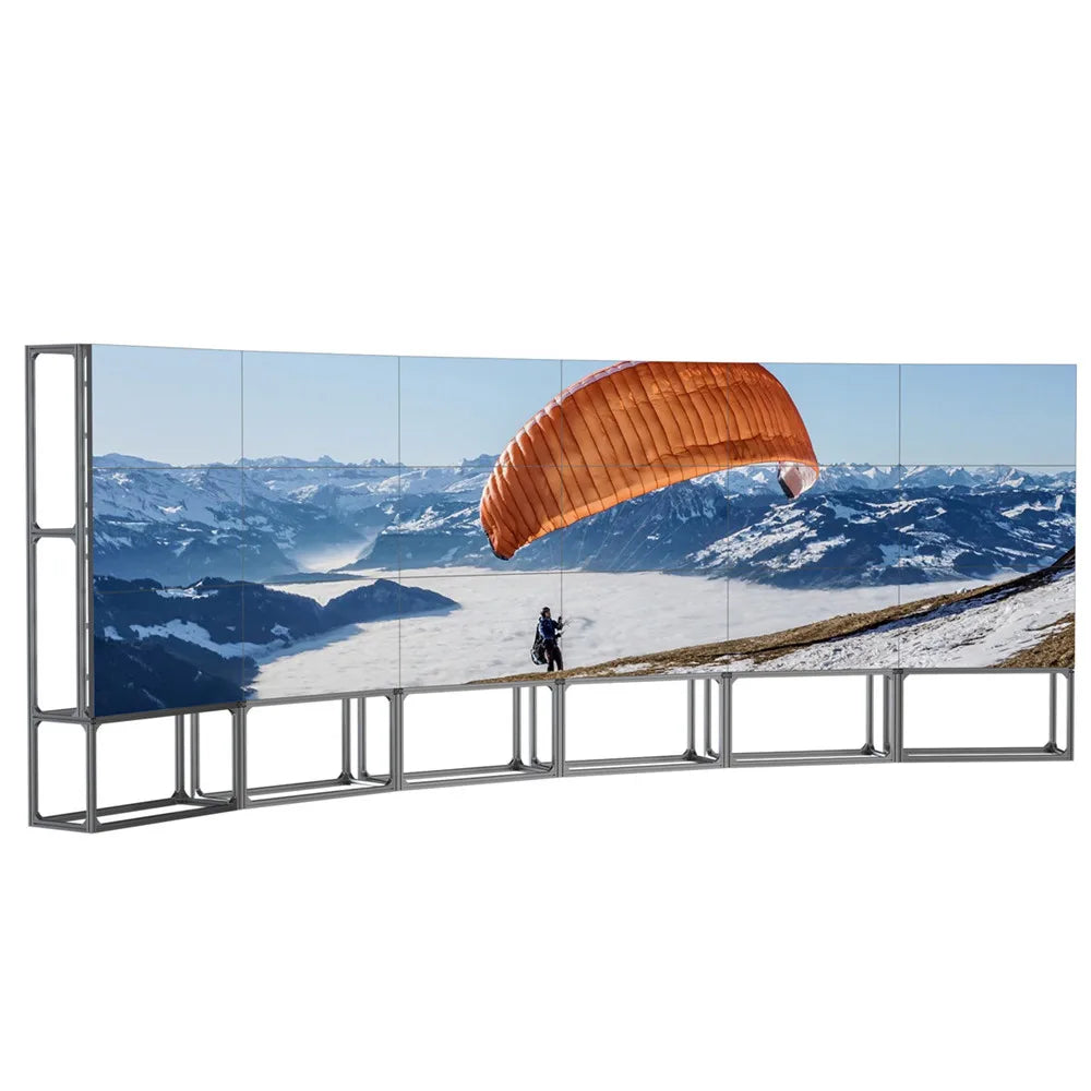 Custom Narrow Bezel 49 55 Inch LCD Video Wall Advertising Players Digital Signage and Displays Splicing Screen