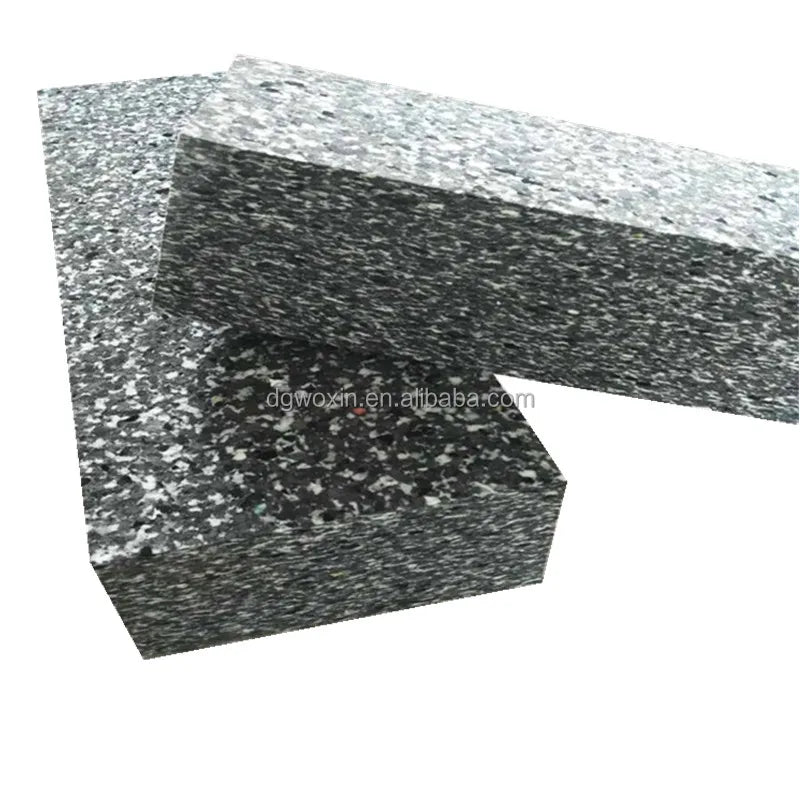 WOXIN Fireproof Rebonded Foam Mattresses Recycled PU Foam Soundproofing Materials