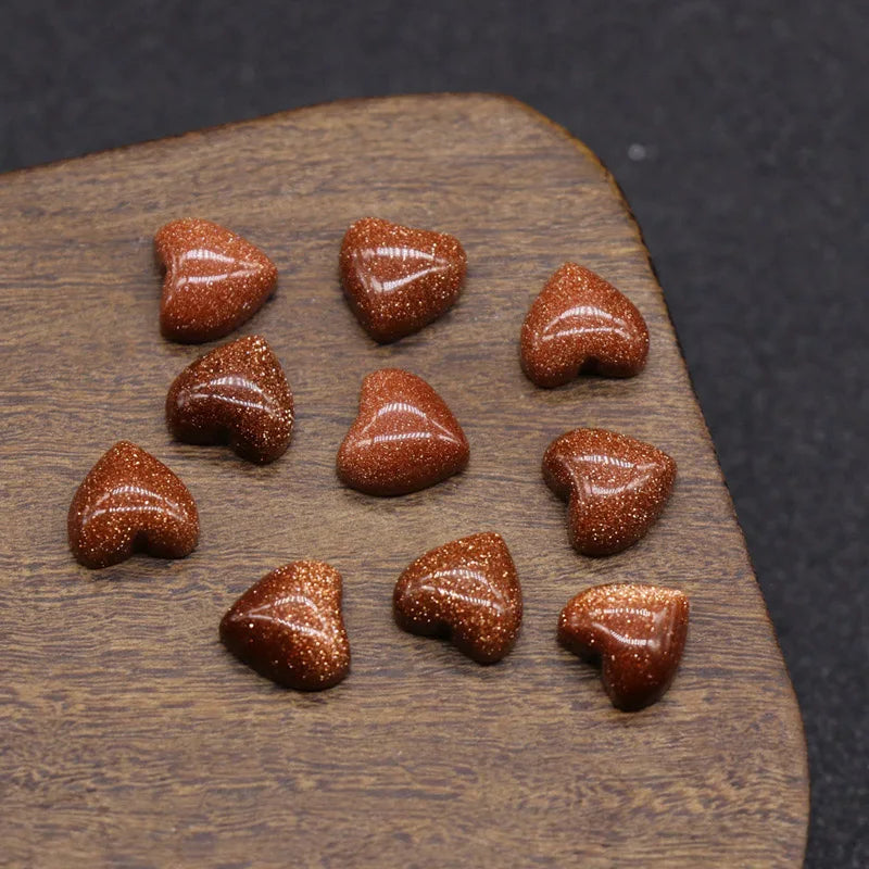 2025 Hot Sale Gold Sand Stone Cabochon Loose Gemstone for making jewelry