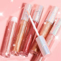 Vegan Lip Gloss Custom Logo Cosmetics Customized Flashing Pearlescent Moisturizing Lip Gloss