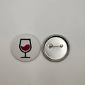 OEM Design Xihe XH002 No Minimum Embroidered Stick-On Custom Button Badges Felt/Metal Rounded 30mm 44mm 58mm 78mm
