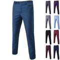 RNSHANGER Fashion Men's New Solid Color Pants Trend Versatile Casual Pants High Quality Business Pants for Men