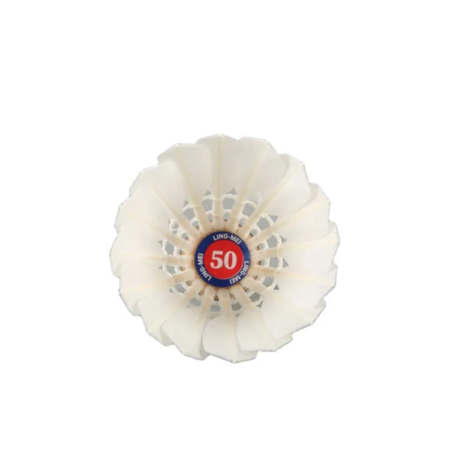 All Round White Duck Feather Badminton Shuttlecock for Club Match