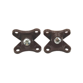 Plastic Furniture Shelf Support Cabinet Connector 90 Degree Plastic Furniture Cabinet butterfly Connector