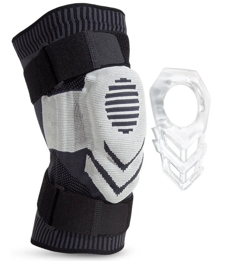 HX028 Ollas Custom Non Slip Silicone Sports Knee Pads Support Compression Sleeves Knee Sleeve for Running