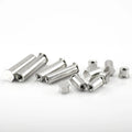 Stainless Steel/Aluminum Blind Threaded Standoffs with Zinc Finish ISO Standard Bolts