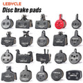 LEBYCLE Factory Custom Bike Hydraulic Disc Brake Pads Bicycle Semi-metallic Resin Ceramic Brake Pad for XT DEORE ELIXIR AVID