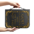 New Multi-Size Printed Zippered PU Leather Bible Cover Factory Custom Bible Covers Holder Church Bag With Pen Slots and Pockets