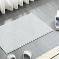 Extra Soft Luxury Solid Chenille Shag Bath Rug Slip-Resistant Eco-Friendly Fast Dry Machine-Washable for Bathroom