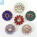 New Listing Colorful Crystal Removable Button Clip Shirt Jewelry Button Covers for Women Men Blouse Cufflinks Decoration
