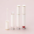 CY808 LZ Pack Factory Price New 3ml Unique Lip Gloss Bottle Custom Private Label Clear Bottom White Lip Gloss Tubes With Box