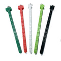 Hookei Customized Supermarket PVC Display Strips With Hooks Plastic Hanging Display