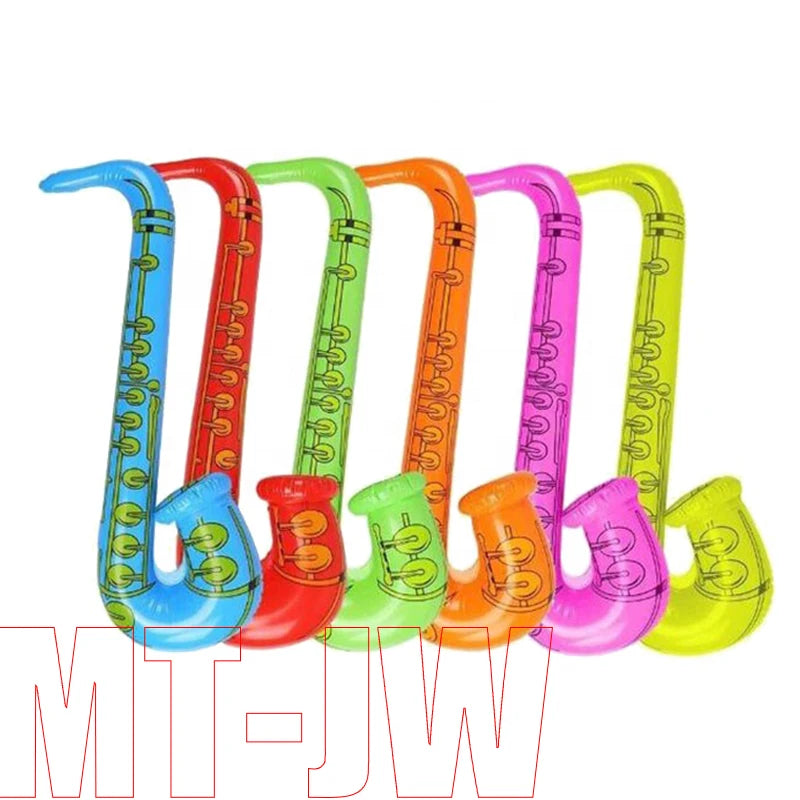 60cm Wholesale Inflatable Musical Instruments Inflatable Saxophone for Children