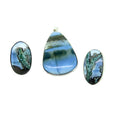 Agate 925 Sterling Silver Earrings and Pendant Silver Wrapped Moss Agate Gemstone Add-A-Charm