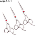 AQIABI Professional 5.5" 9CR13 Stainless Steel 58-60HRC Right-Handed Hair Cutting Scissors A9013 Sharp Blade Lightweight Shiny