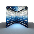 Exhibition Trade Show Party Event Easy Install Led Aluminum Tunnel Booth Enclosure