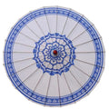 IN STOCK  Eco-friendly   Factory  Chinese Bamboo Parasol Umbrella Outdoor  Paper Printed Paper   Wedding Decoration