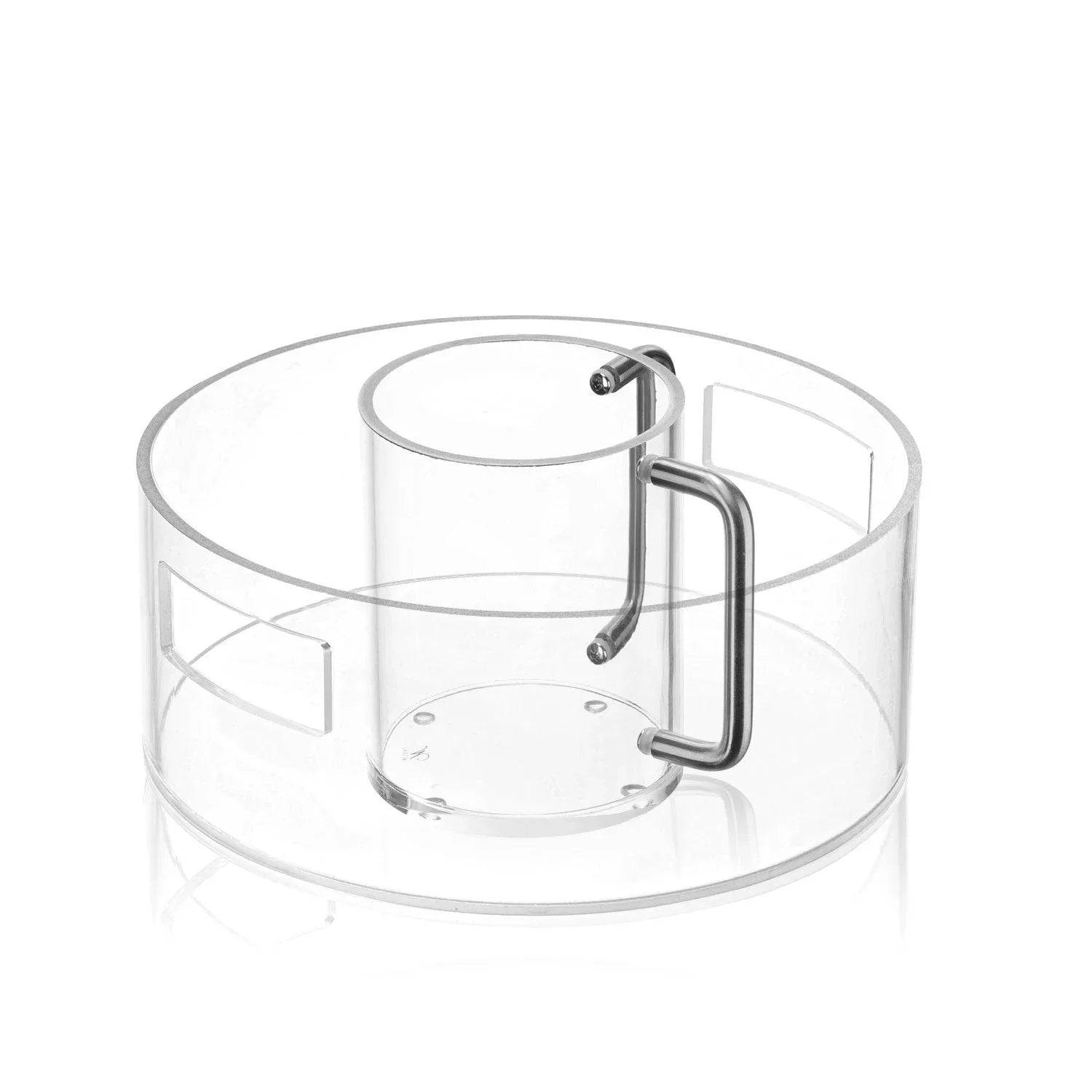 Judaica Passover Shabbos Chanukah Hanukkah Shabbat Purim Gift Lucite Wash Cup Bowl Set