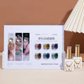 ZRKGEL Professional Nails Factory Hot Selling Private Label Nail Gel Polish OEM/ODM Cat Eye Gel Set 6 Colors UV/LED Cat Eye Gel