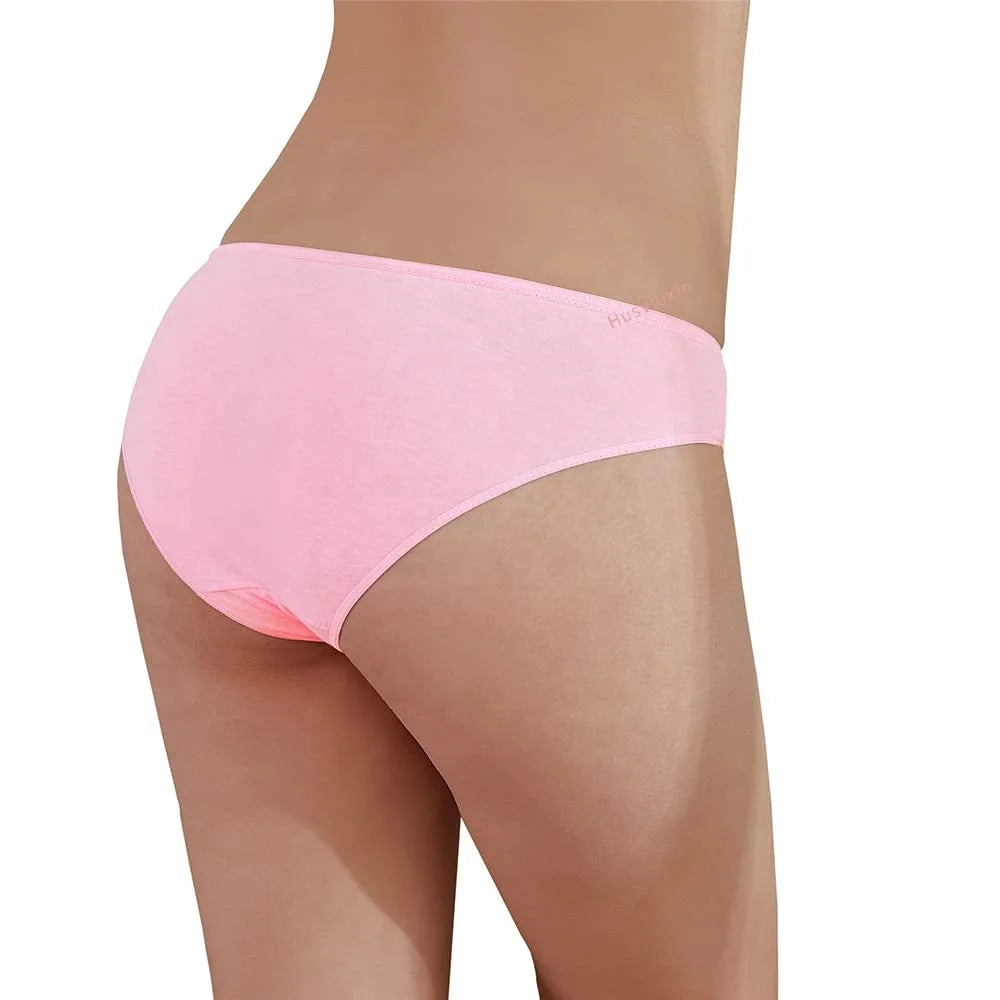 Cotton Disposable Panties for Women Knitted Menstrual for Period Bikini Type