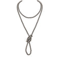 BEST SELLER - Navajo Pearl Necklace Long Western Jewelry for Women Vintage Beaded Pearl Necklaces