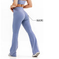 High Waisted Wide Leg Workout Leggings Gym Clothings Tight Butt Lift Fitness Apparel Flared Yoga Pant for Women