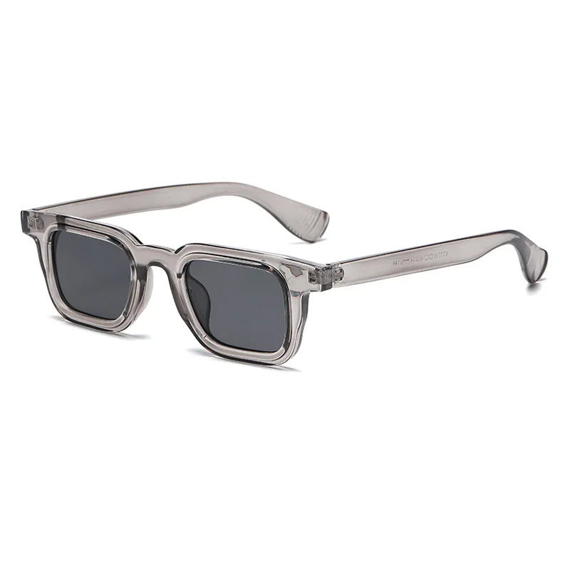 Small Square Sunglasses Woman Brand Designer Clear Lenses Sun 2024 PC Frame Party Eye Glasses Oculos Shades