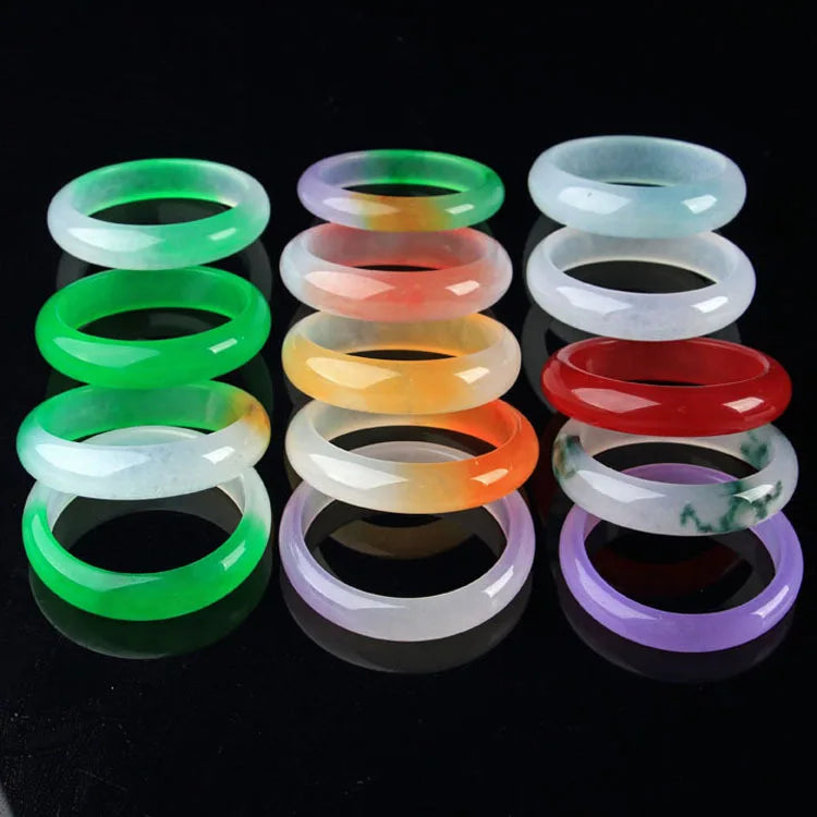 Wholesale Luxury Green Gemstone Quartz Jewelry-Real Jade Bracelet Bangles for Women Fashionable Gifts