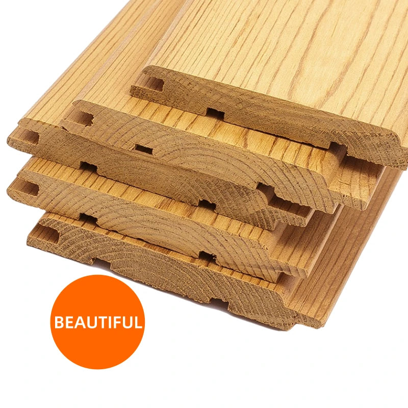 Wooden House Walls Material Quick Easy Install Timber Wallboard Wall Panel