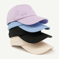 Custom Cotton Solid Color Dad Hat Soft Unstructured 6 Panel 3D Embroidered Baseball Cap Sporty Street Style Common