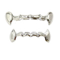 Wholesale Bling Hip Hop Gold Top Bottom Teeth Grillz Mouth Grills Body Jewelry