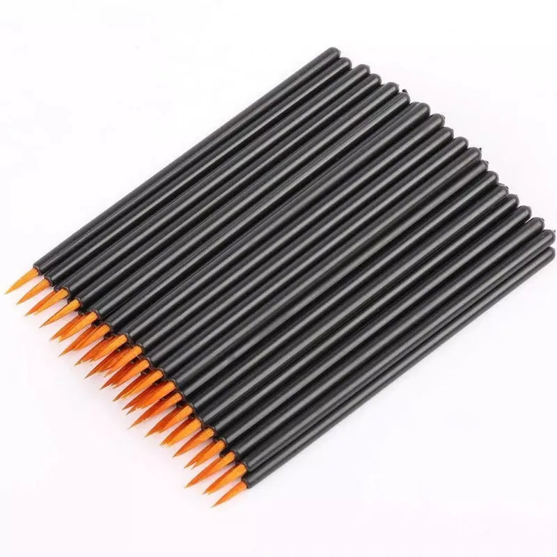 50pcs/bag Disposable Eyeliner Brush Liquid Eyeliner Lip Brush Eye Make up Tools Beauty Women Cosmetic