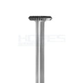 Type Y 90 Degree Edge Disc Rotary File Tungsten Carbide Burr with Single Cut Tooth 3mm 6mm Shank V Grooving Cutting Tools