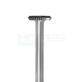 Type Y 90 Degree Edge Disc Rotary File Tungsten Carbide Burr with Single Cut Tooth 3mm 6mm Shank V Grooving Cutting Tools