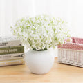 K-B007 Artificial Babys Breath Bulk Flowers White Wedding Artificial Baby Breath Flowers